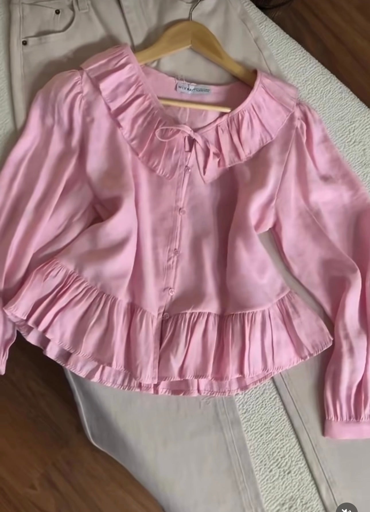 Sweetheart Ruffle Shirt
