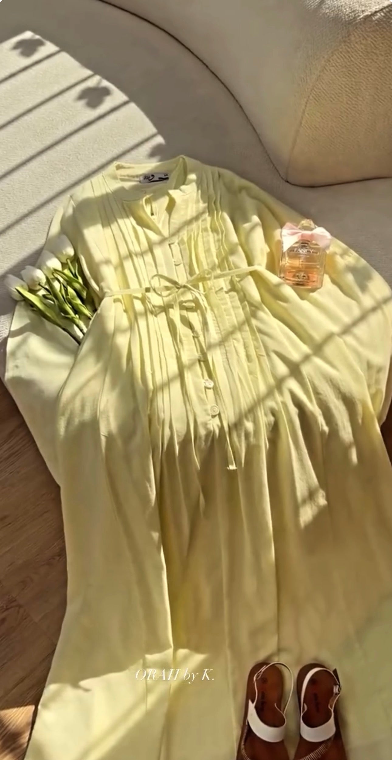 Luna Linen Frock