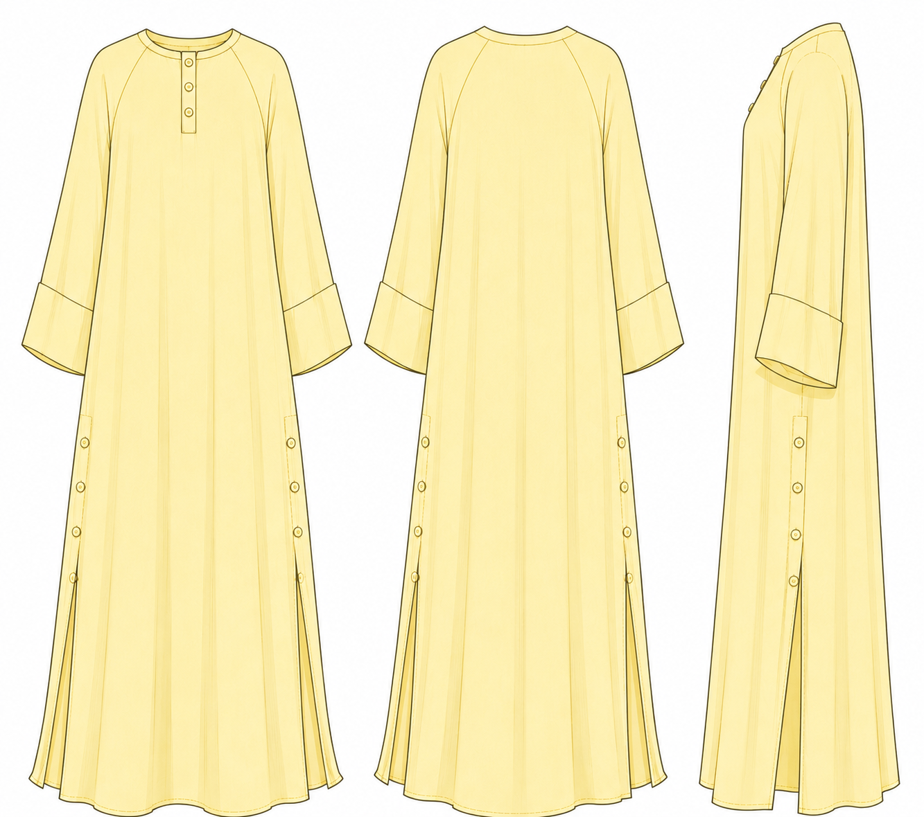 Texture Butter Yellow shirt