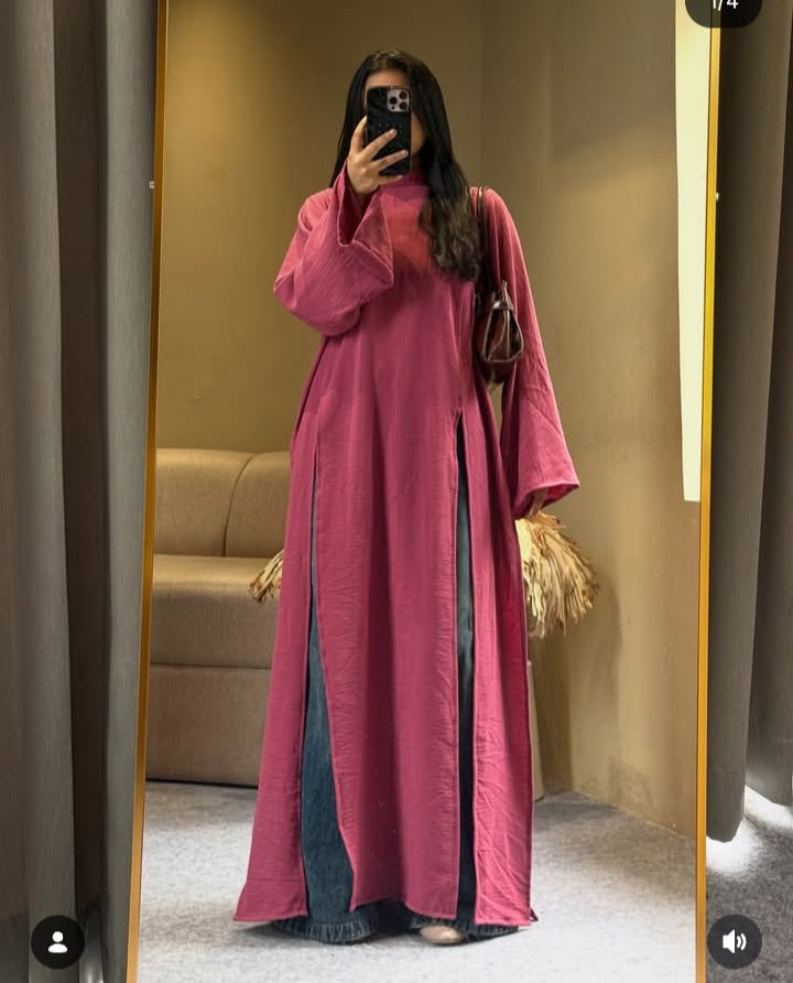 Side cut Long Shirt