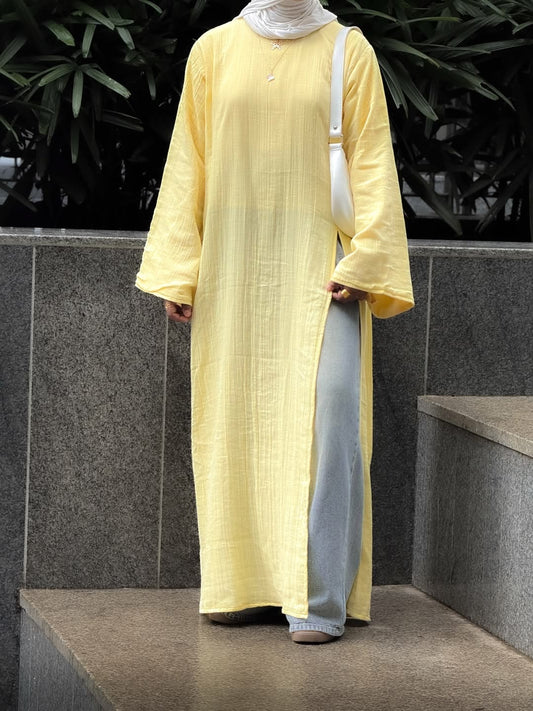 Butter Yellow Long shirt