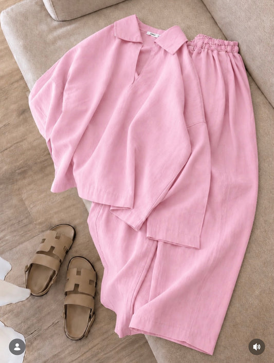 Baby Pink Coord set