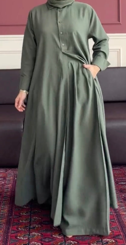Olive Green Coord set