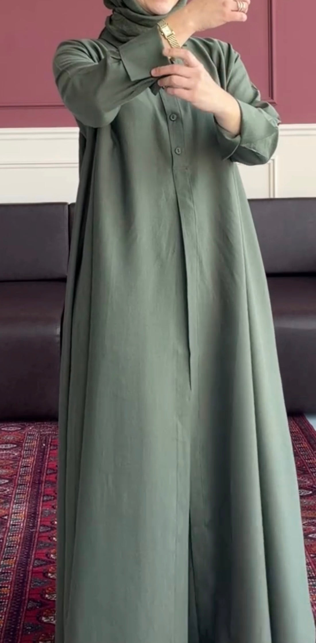 Olive Green Coord set