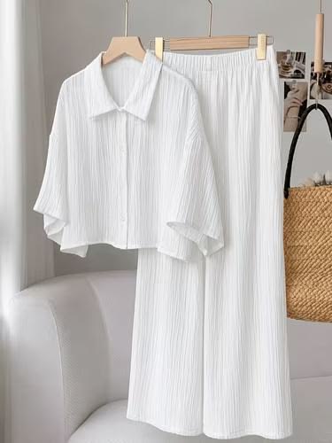 Textured georgette Co-ord